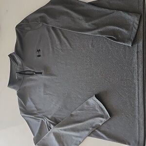 Mens Under Armour Heat Gear Quarter Zip size large - NWOT